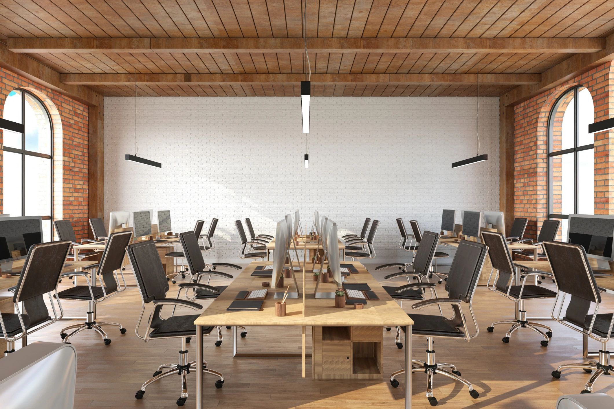 Office environment needing network support